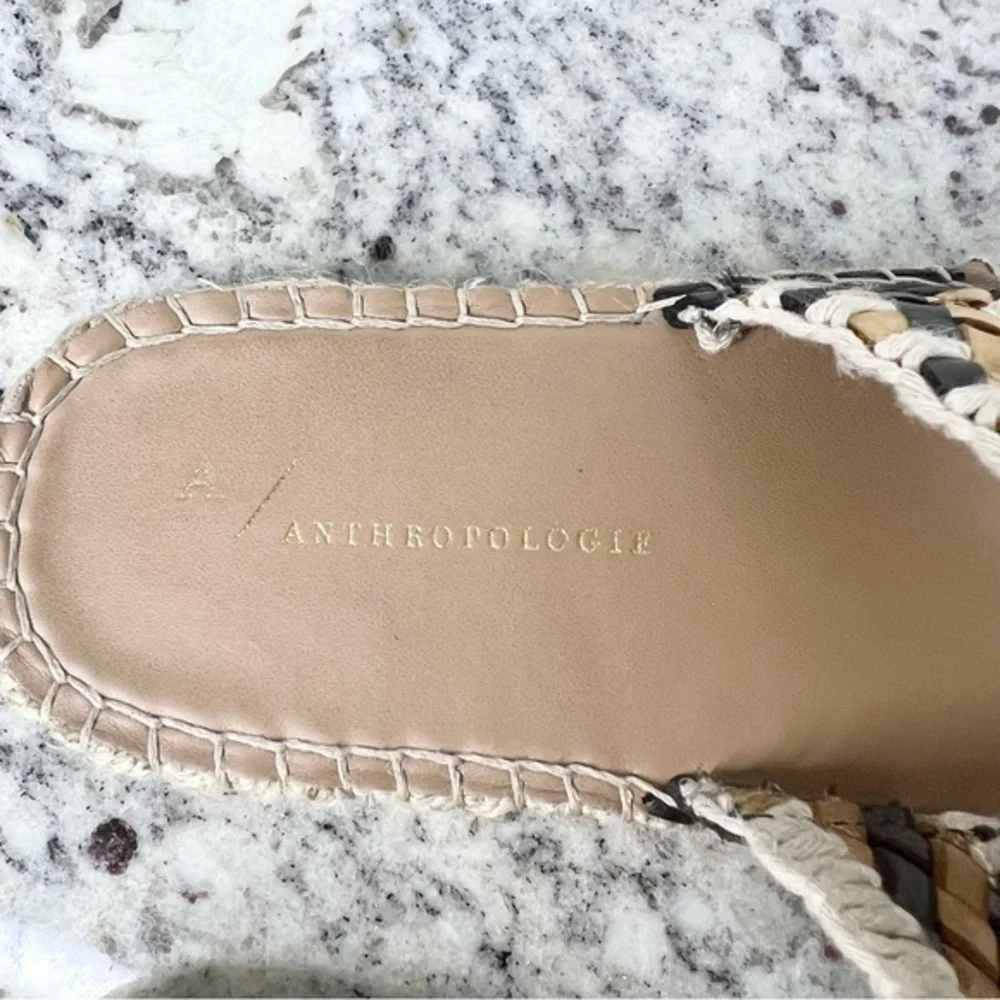 Anthropologie Regina Woven Sandals Size 9